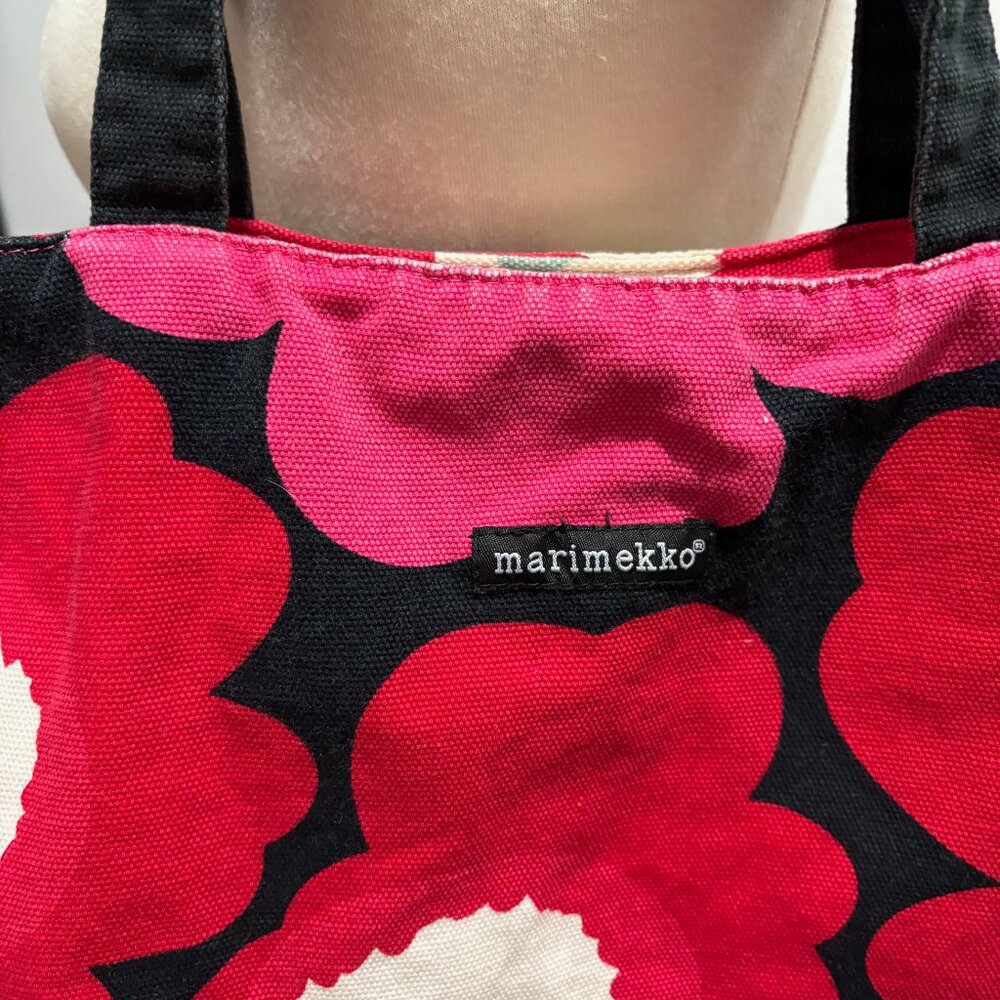 Marimekko x Avon Breast Cancer Unikko floral print canvas tote bag - Picture 4 of 8